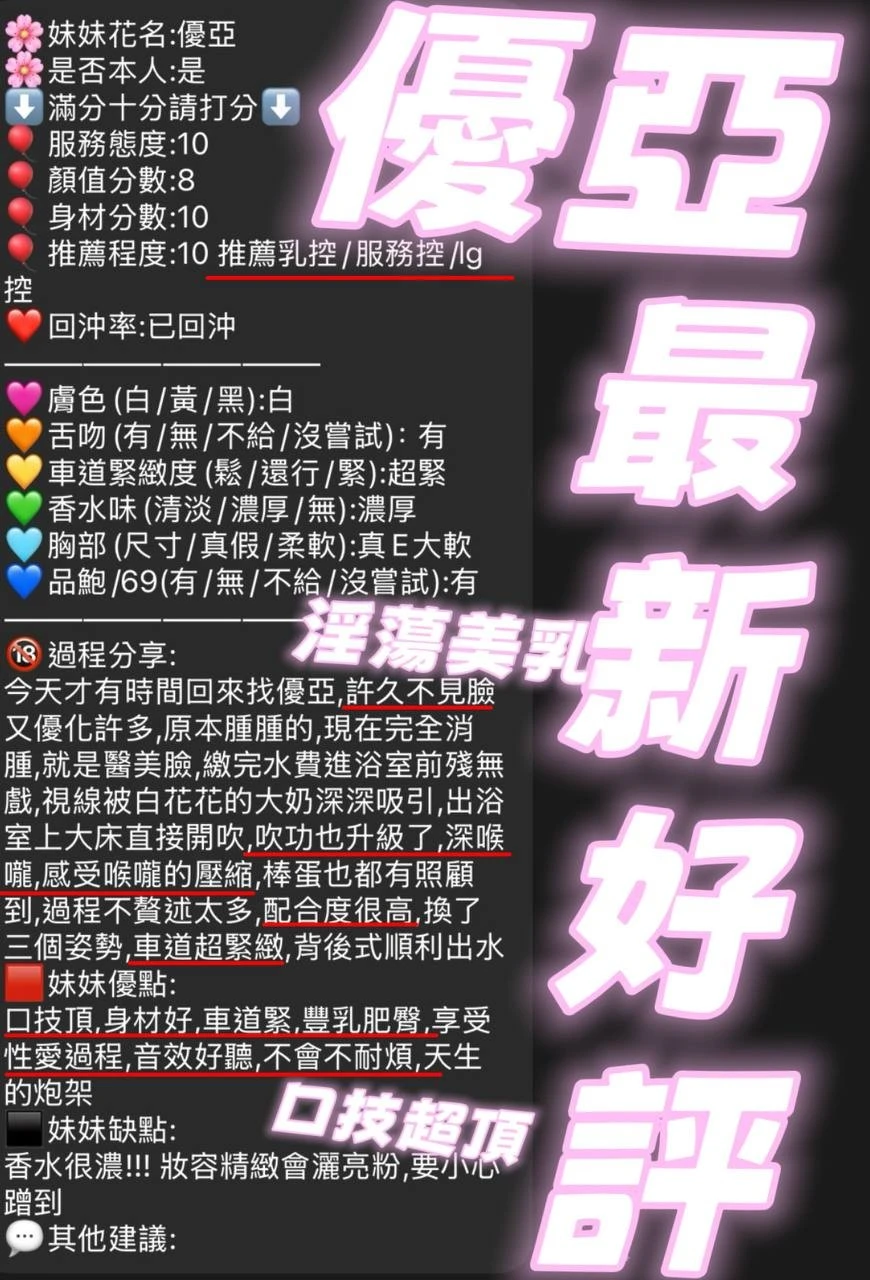 新竹定點茶-優亞-G罩杯-全套約炮